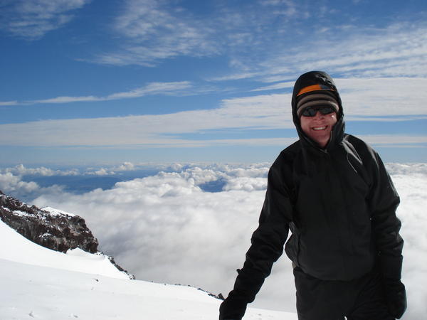 I pose for a breather before we get told we have to go back on the Villaricca Volcano Climb