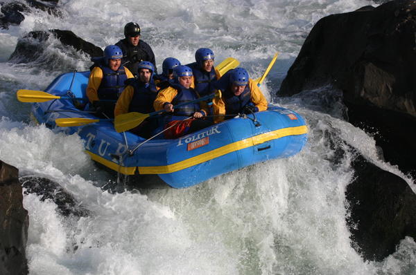 More white water rafting! This time Grade Five near Pucón!