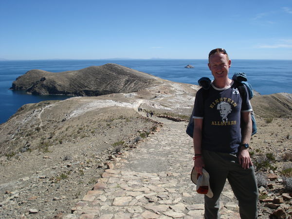 Another snap of me on our Isla del Sol walk