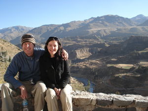 At the start of our Colca Canyon trip