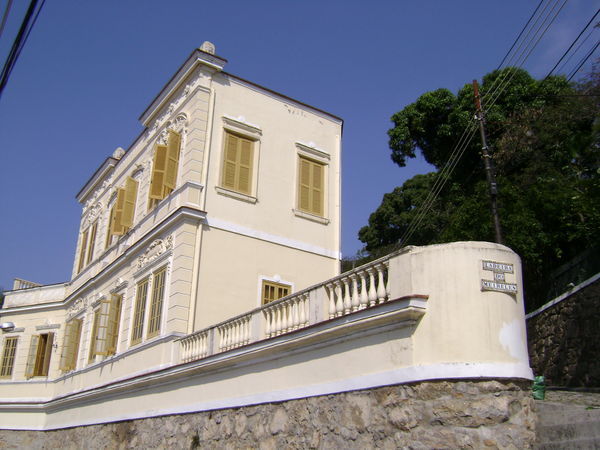 Example of the colonial architecture in Santa Theresa