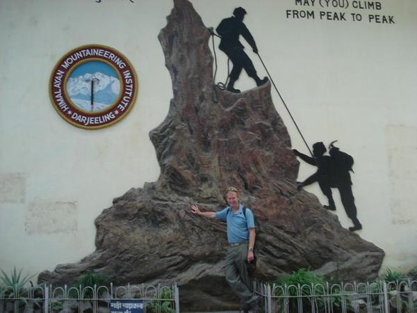 Me at The Himalayan Mountaineering Institute