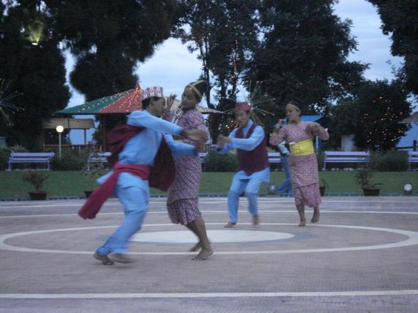 Nepali dancing at The Shrubery in Darjeeling