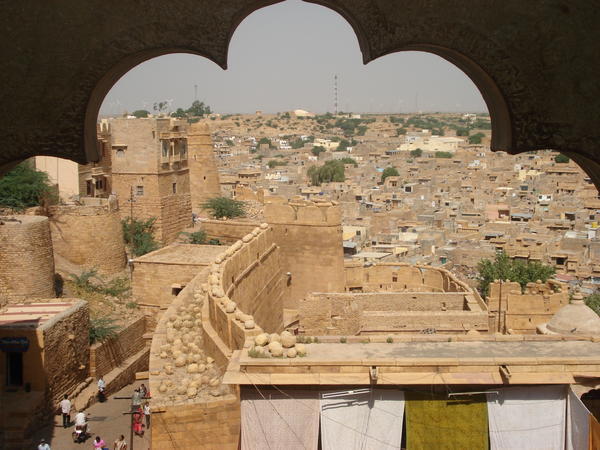 View of Jaisalmer Town from the fort