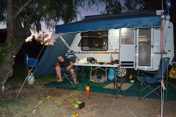 Our Campsite at Kookaburra