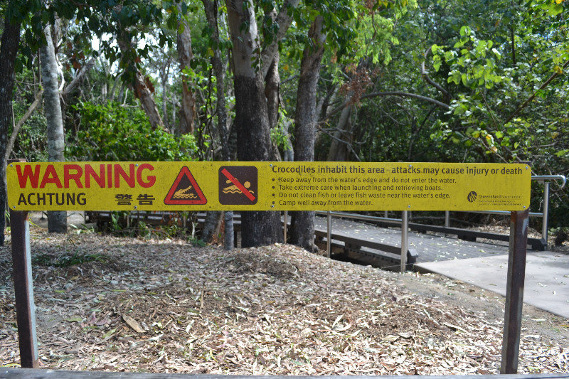 Croc warning signs.