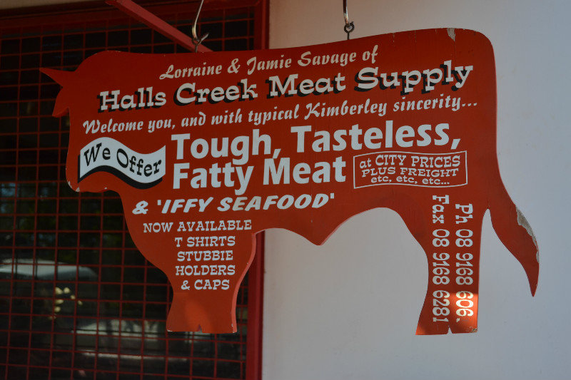 You just got to buy your meat in here!
