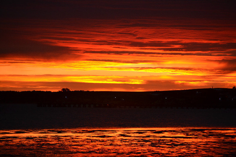 A Streaky Bay sunrise.