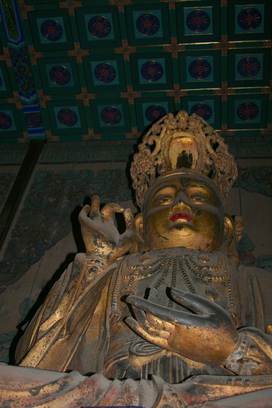 A huge Buddha statue