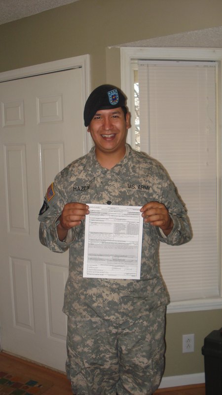 honorably discharged!