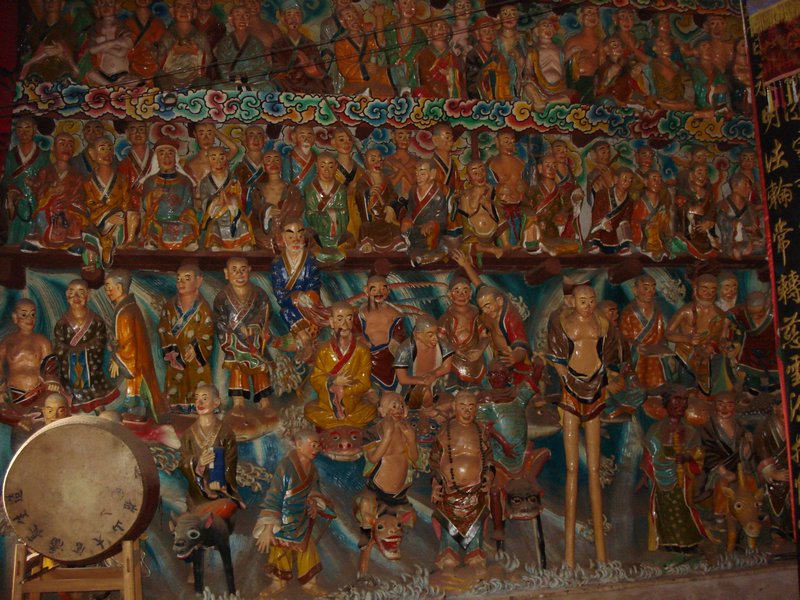 Some of 500 Characters, Buddhist Temple
