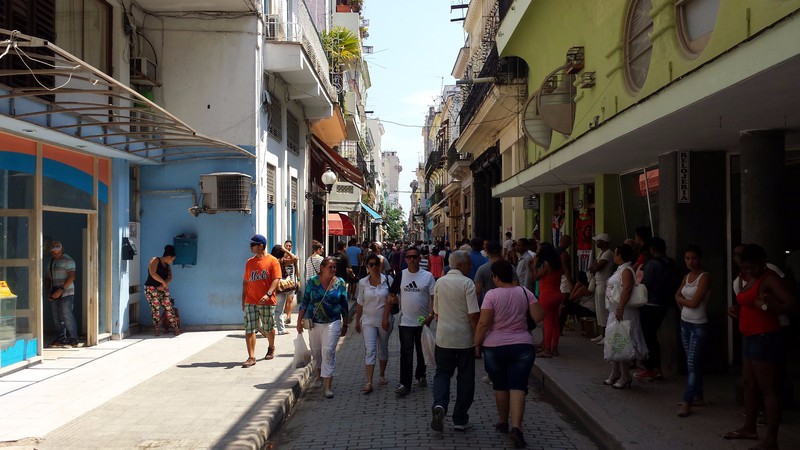 Calle Obispo, Habana Vieja