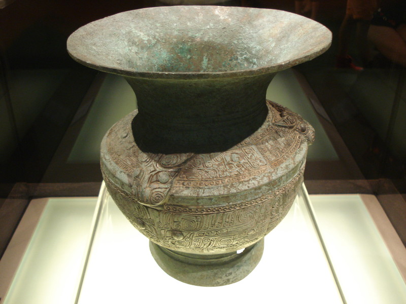 Bronze Ceremonial Vessel, maybe 2000 years old, Shanghai Museum