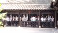 Employees Practicing Posture, Yangzhou
