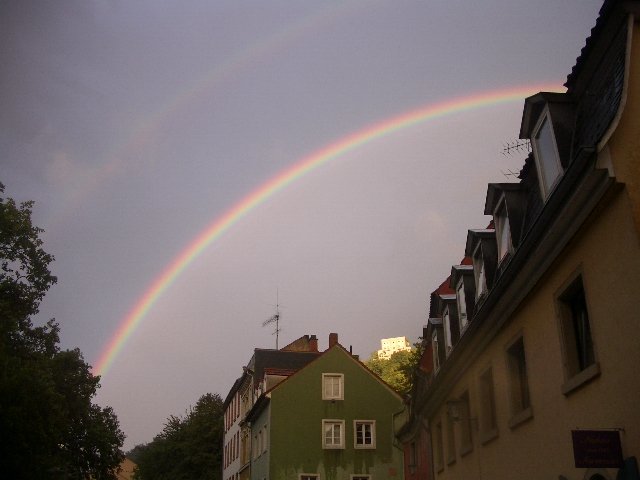 Double rainbow in Heidelberg