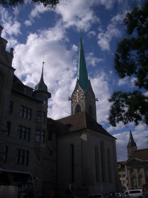 Church in Zurich, Switzerland