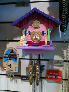 Cuckoo clock in Bucherer department store, Lucerne