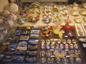 Venice themed souvenirs