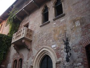 Juliet's balcony, Verona