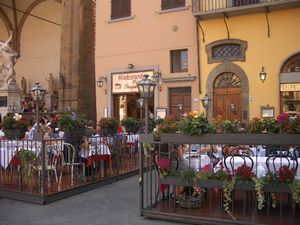 Italian restaurant in Florence