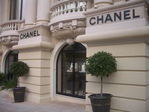 Chanel shop in Monte Carlo