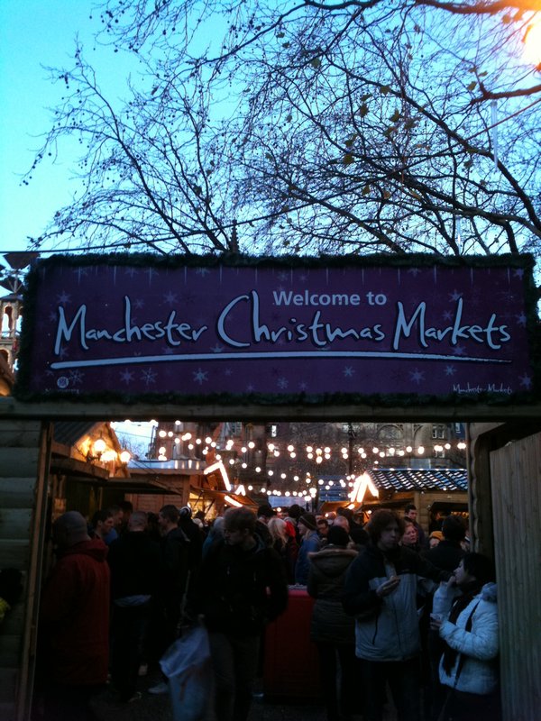 Manchester Christmas Markets entrance