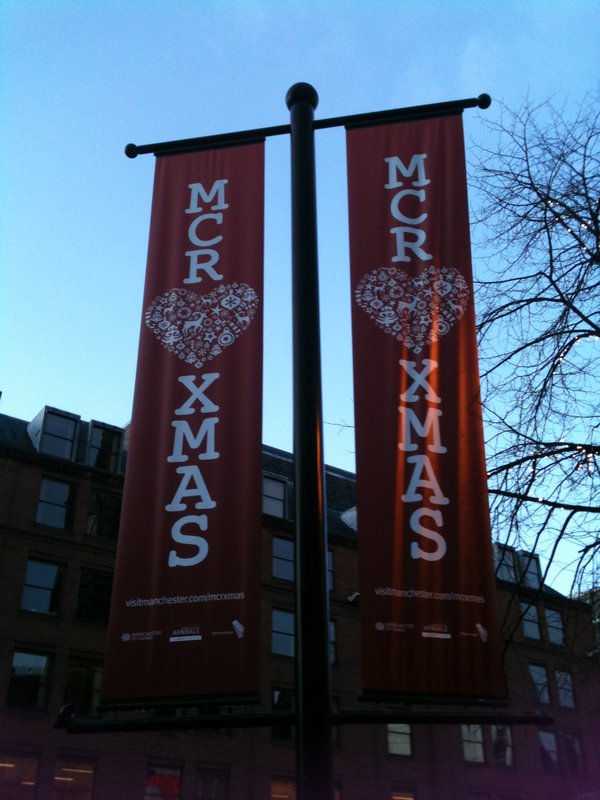 MCR ♥ XMAS street banners