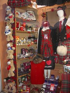 Scottish souvenirs and gifts