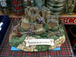 Edinburgh castle souvenir