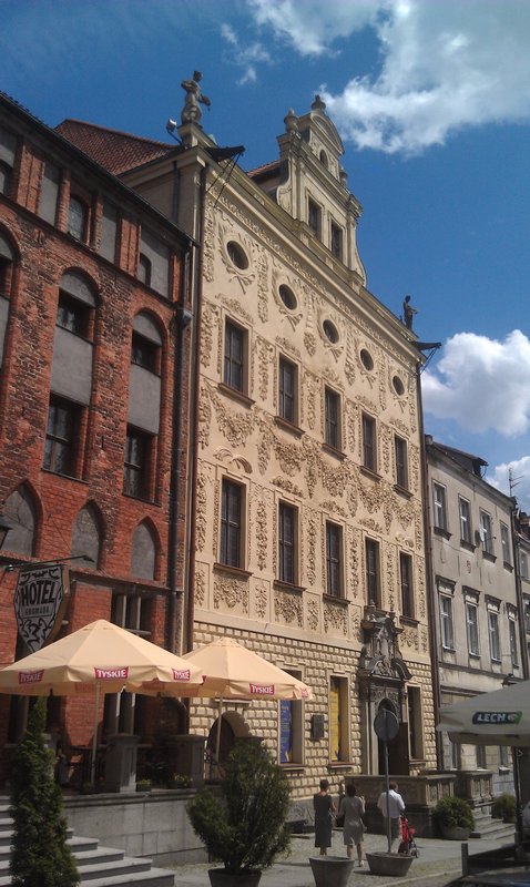 Lovely buildings in Torun