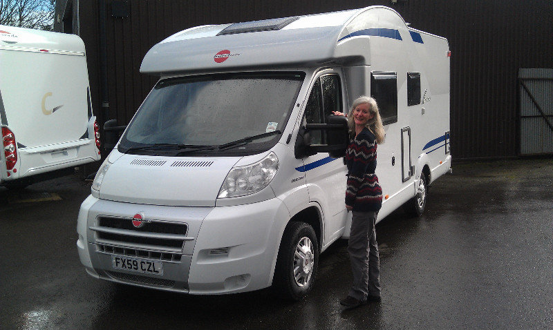 Izzy, our new motorhome