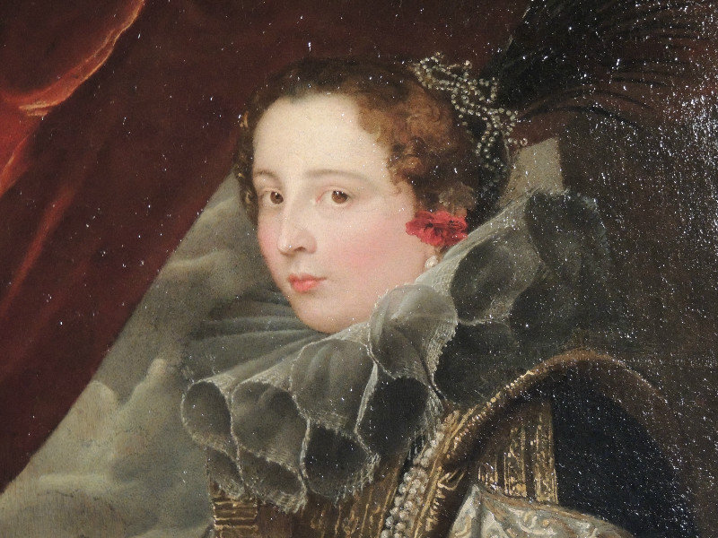 A van Dyk portrait in Palazzo Reale