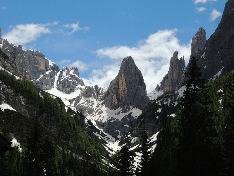 Spectacular Dolomite views