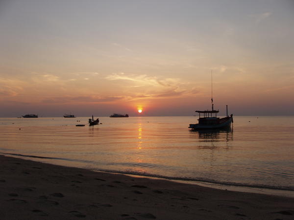 Sunset sur Saree Beach