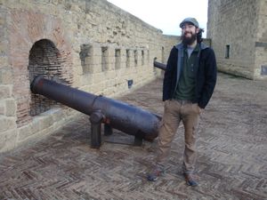 Dom with cannon