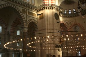 Interior Süleymaniye Mosque