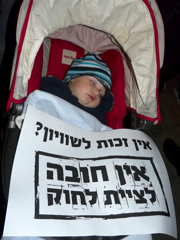 Baby Protestor 