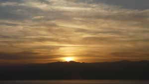 Sunrise Jordan Mountains