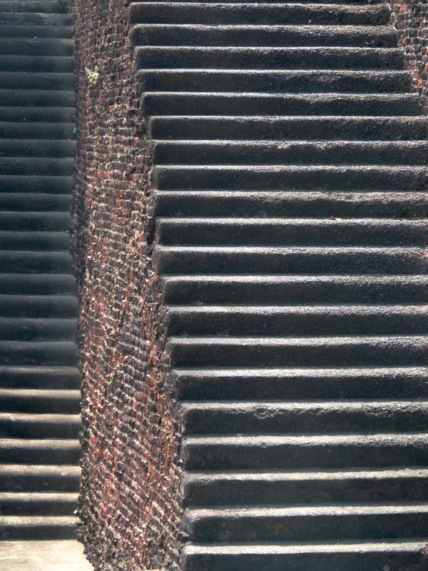Stairs at Nalanda