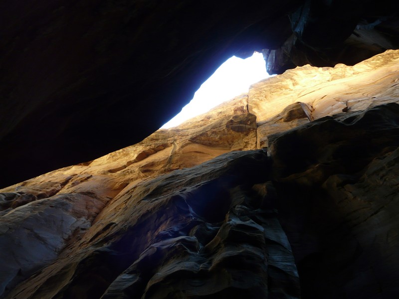 Looking Up From the Canyon Floor