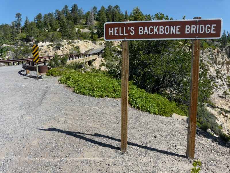 Hell's Backbone Bridge