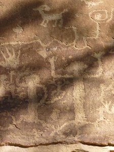Petroglyphs Close-Up