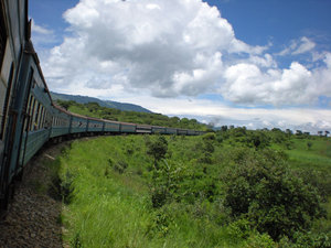 El tren Tazara en Tanzania