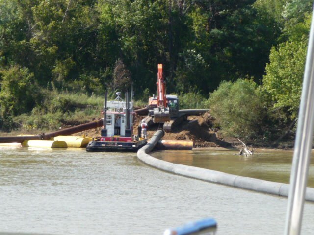 Gettin' by the dredging