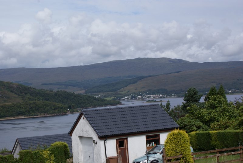 View from Hostel in Fort William