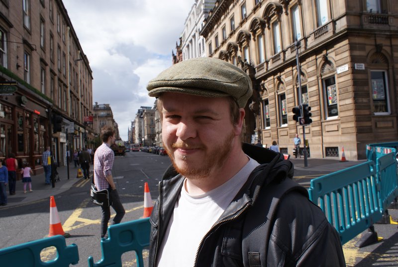 Corey in Glasgow