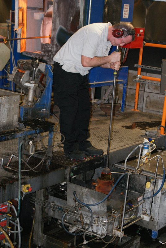 Glass Blowing at Waterford Crystal