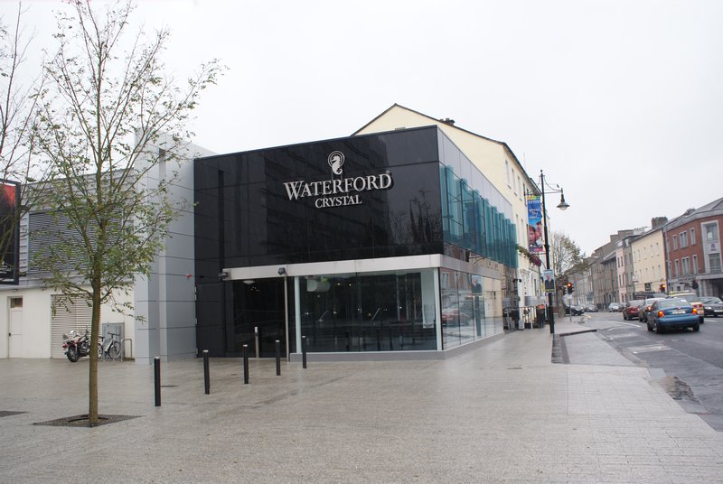 outside Waterford Crystal