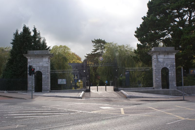 Front gates of UCC