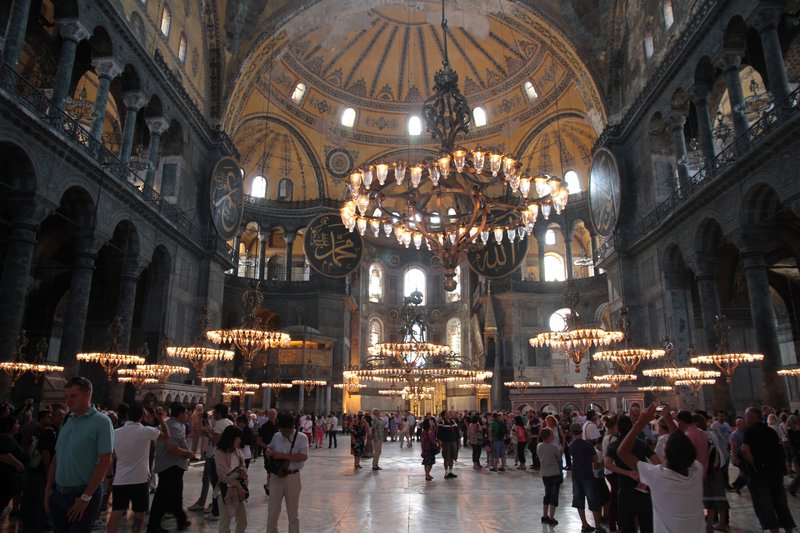 Central Hall of Hagia Sophia